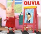 Olivia Domuz boyama domuz